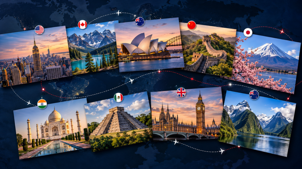 Vistos para outros países: as regras são iguais às dos EUA?